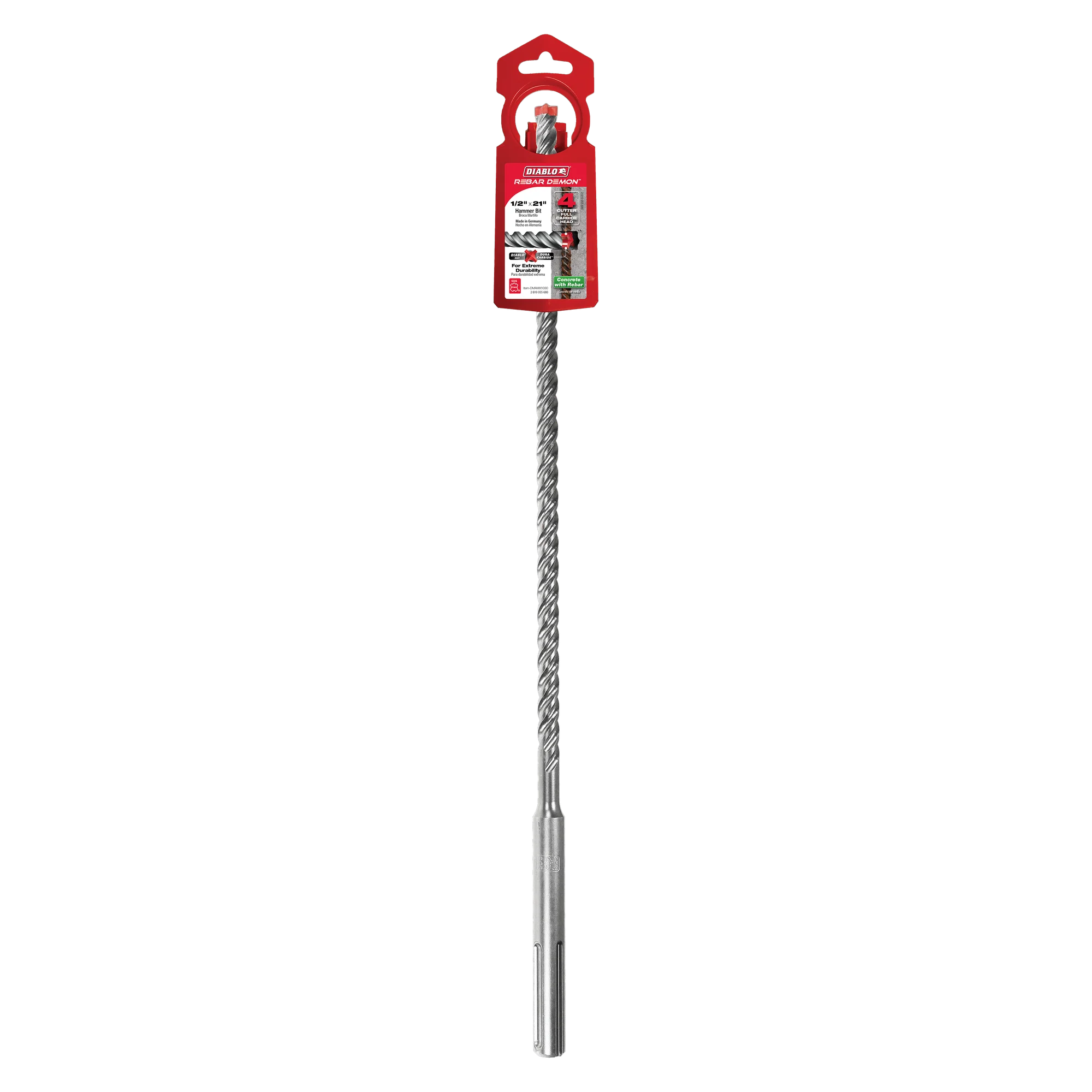 DIABLO DMAMX1030 1/2"X16X21 SDS MAX BIT